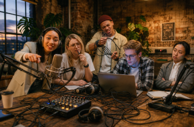 Podcast para empresas como criar